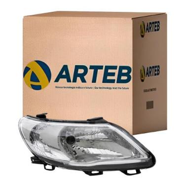 Imagem de Farol Lado Direito Gol Saveiro Voyage G5 2009 2010 2011 H4 - ARTEB