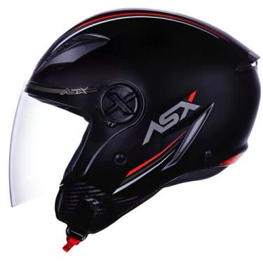 Imagem de Capacete Moto Aberto Asx City Air Solid Pilot Diversos., Air Solid Pre