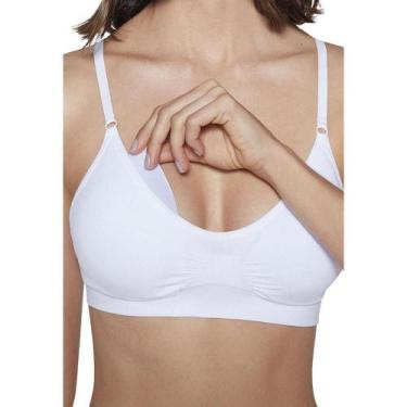 Imagem de Sutiã Com Bojo Removível Adulto Touch Loba  41901-001, Branco, P
