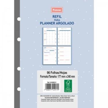 Imagem de Refil para planner argolado - Foroni