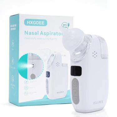 Imagem de Aspirador nasal HXGDEE (BC-025) para bebê, aspirador nasal elétrico re