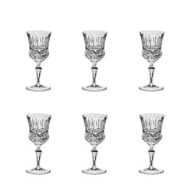 Imagem de Jogo de taças de licor em cristal Strauss 80ml 6 peças