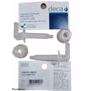 Imagem de Fixação de Assento Sanitário Deca para Izy Targa Ravena Studio  Jade Belize - FX10001