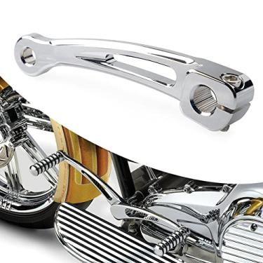 Imagem de FINMOKAL Alavanca Do Eixo Do Câmbio Interno Cromado Para Harley Road Electra Glide Softail