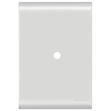 Imagem de Saída de Fio Furo Central Tramontina Linha Liz com Placa 4x2