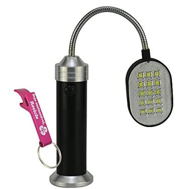 Imagem de Lanterna de LED Flexível com Imã 30 LEDS Preto + Chaveiro CBRN16372