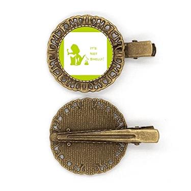 Imagem de Presilha de cabelo Brincante Beagle Denies Poop Smelly Hairpin