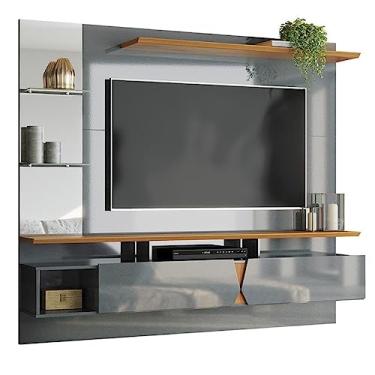 Imagem de Painel Para Tv 55 Polegadas Intense 1.8 Lukaliam Cinza Perolizado/tauari