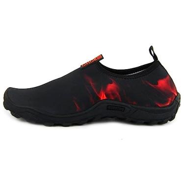 Imagem de Sapatilha Náutica Neoprene Flexível Tênis Aquático Adulto e Infantil Praia Rio Trilha Cachoeira Bike