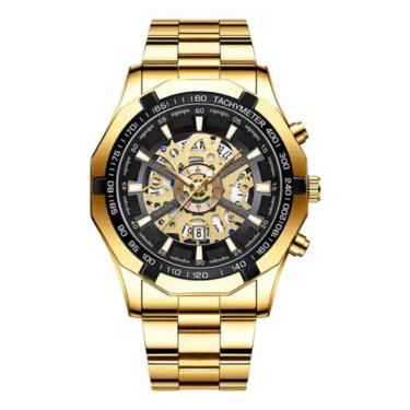 Imagem de Relógios De Pulso Binbond Calendar Luminous Skeleton S033