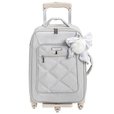 Imagem de Mala de Rodinhas Urso Cinza - Masterbag Baby