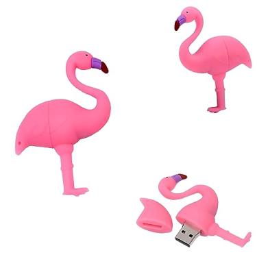 Imagem de Flamingo USB - Flash Drive de 16 GB - Flamingos Pendrive - Flash Drive para fotos (flamingo rosa)