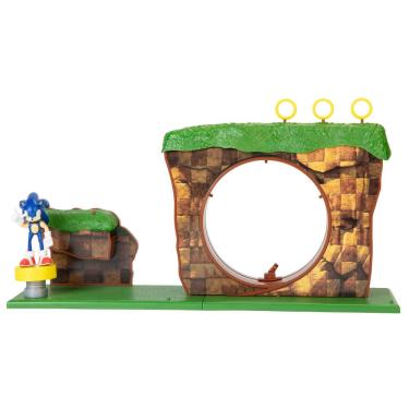 Imagem de Playset Sonic The Hedgehog - Green Hill Zone