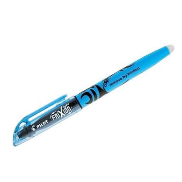 Imagem de Pilot Frixion Light Caneta Marca Texto Apagável Caixa de 12 Unidades, Azul, Ponta 4 mm