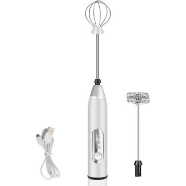 Imagem de Batedor de leite elétrico portátil Mixer Elétrico Recarregavel USB mis