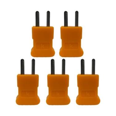 Imagem de Kit 5 Conector Mini Tipo K Macho Adaptador Utilizado Sensor S-01K A S-