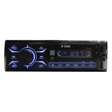 Imagem de Som Radio Automotivo H-tech Mp3 Usb Sd Card E Bt Ht-1122