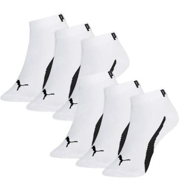 Imagem de 6 Pares De Meias Em Algodão Modelo Cano Curto Esportivas Sport Masculi