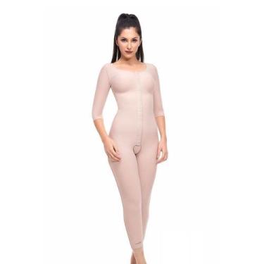 Imagem de Cinta Cirúrgico Longa e Com Mangas Cetinete 4038 ModelleSkin, Nude, EX