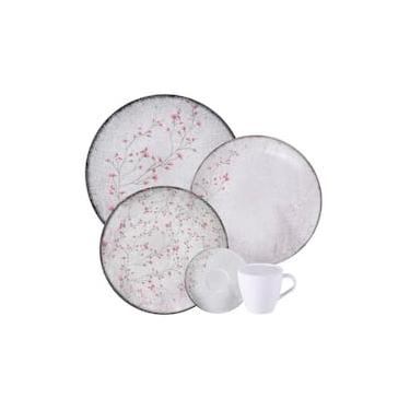 Imagem de Aparelho de Jantar 20 peças Tramontina Floralis em Porcelana - Floral
