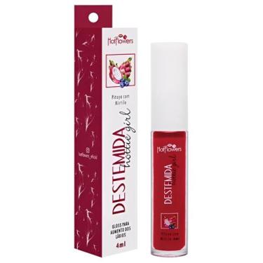 Imagem de Gloss hottie girl para aumento labial - destemida pitaya com mirtilo -