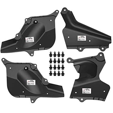 Imagem de A-Premium Protetores de para-lama compatíveis com Toyota Land Cruiser J200 2007-2020 Lexus LX570 2008-2020 Conjunto de 4 peças dianteiro e traseiro