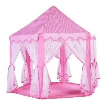 Imagem de Tenda Cabana Castelo Toca Infantil Princesa - BARRACA, Rosa