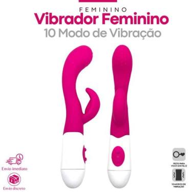 Imagem de Vibrador Feminino Estimulador Ponto G Estimulador 10 Modos de Vibração