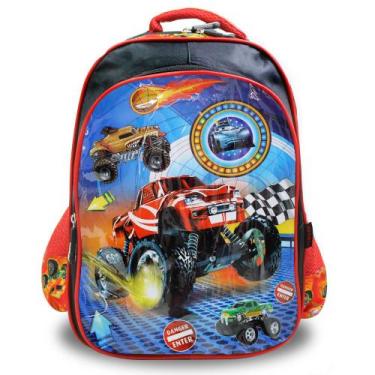 Imagem de Mochila Infantil Menino Mochila Escolar Impermeável - OKI-NI, MA1719-F
