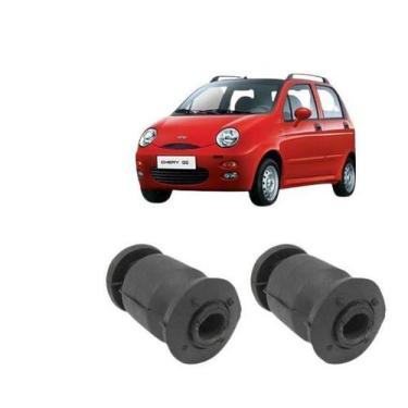 Imagem de Par Bucha Bandeja Suspensão Dianteira Chery Qq 2013 2014 15 - Grazzime
