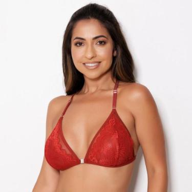 Imagem de Sutiã sem bojo Nadador com Transparência - Minha Calcinha, Terra, GG