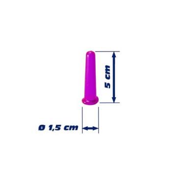 Imagem de Massageador ventosa facial tipo copo - mini - 5cm - GIANINI'S, Fúcsia
