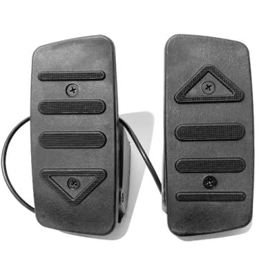 Imagem de HENGLIANG Conjunto de pedal do acelerador compatível com GoKart e Gokart Pro/Pro2, compatível com Ninebot by Segway GoKart, acessórios originais de freio de aceleração de metal (conjunto do pedal de