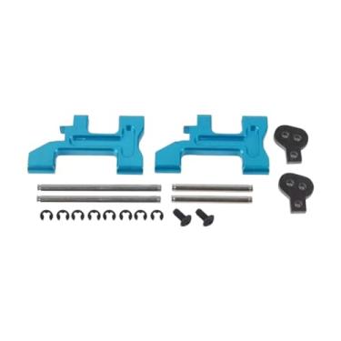 Imagem de Almencla 1/10 rc frente inferior braço oscilante substituição de alta resistência confiável atualizações parte metal para modelos caminhões rc rastreador carro