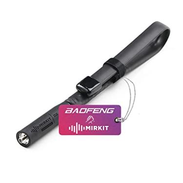 Imagem de Antena tática dobrável Mirkit 18,7 polegadas com conector SMA-Female, banda dupla VHF/UHF (136-174 MHz, 400-520 MHz) para: UV-5R, UV-82, BF-F8HP, UV-5R V2+ Plus, BF-F9 V2+ Rádios bidirecionais