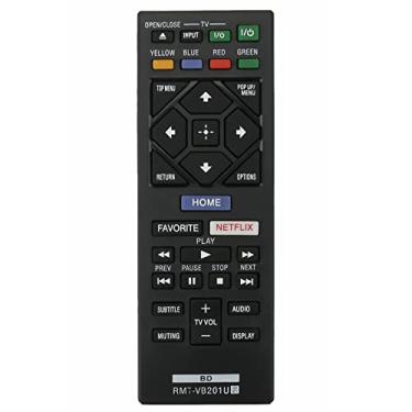 Imagem de PERFASCIN Controle remoto de substituição RMT-VB201U adequado para Sony Blu-ray Disc DVD Player BDPBX370 BDP-BX370 BDPS1700 BDP-S1700 BDPS3700 BDP-S3700 UBPX700 UBP-X700