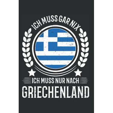 Imagem de Griechenland Reise Notizbuch: Griechenland Urlaub Reise Geschenk / 6X9 Zoll / 120 Karierte Seiten Seiten