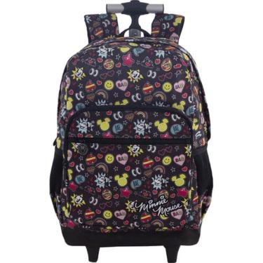 Imagem de Mochila Escolar Infantil Com Rodas 16 Minnie
