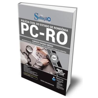 Imagem de Apostila PC-RO - Cargos de Ensino Médio: Datiloscopista Policial, Técn