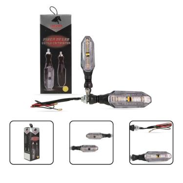 Imagem de Par Pisca Stallion Led Cb 300 Xtz Xr 250 Ybr Cg 125/150