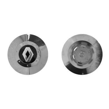 Imagem de Jogo Calota Miolo Centro Roda Scorro S182 Cromado Renault