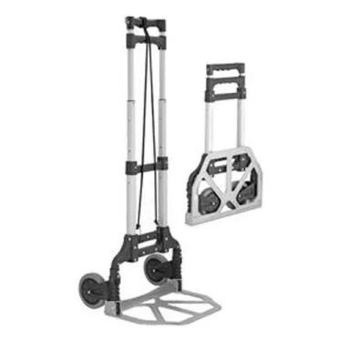 Imagem de Carrinho Dobrável Multiuso de Alumínio, Capacidade Máxima 60 kg - IDEA