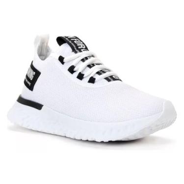 Imagem de Tênis Masculino Preto Para Caminhada De Academia - Nog, Branco, Preto,