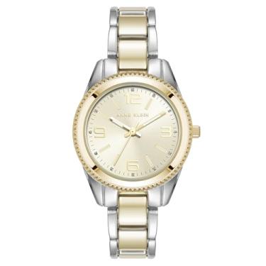 Imagem de Anne Klein Relógio de pulseira feminino, Dourado