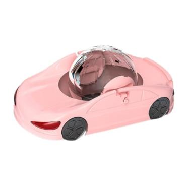 Imagem de IEUDNS Pet Toy Car Hamster Exercício Roda Funny Wear Hamster Running Ball Clear Ball para pequenos animais de estimação ratos Gerbil Hedgehog, Rosa