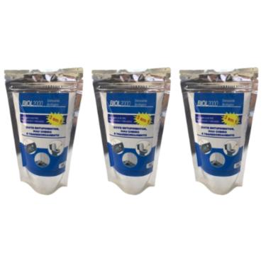 Imagem de Kit 3un Biol 2000 100g - Limpa Fossa, Caixa De Gordura E Ralos