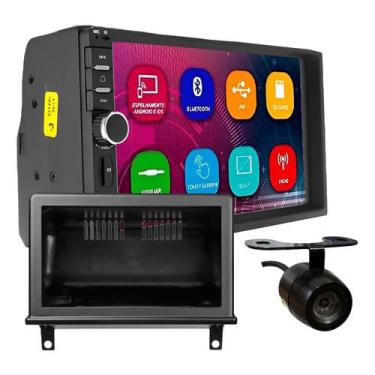 Imagem de Kit central multimidia MP5 7 pol câmera de ré corsa G1 hatch sedan 1993 A 2016