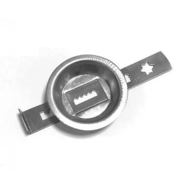 Imagem de Modelador de Biscoito Bolacha Nº 8 para Moedores Anodilar, Prata, 6,7 