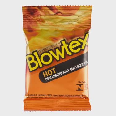 Imagem de Preservativo Blowtex Hot 3 Unidades