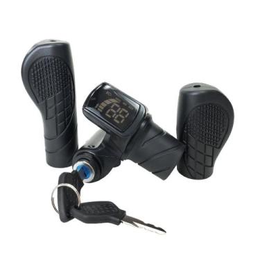 Imagem de Acelerador de Punho com Manopla eBike 36V V3 Waterproof-Plug Medidor d